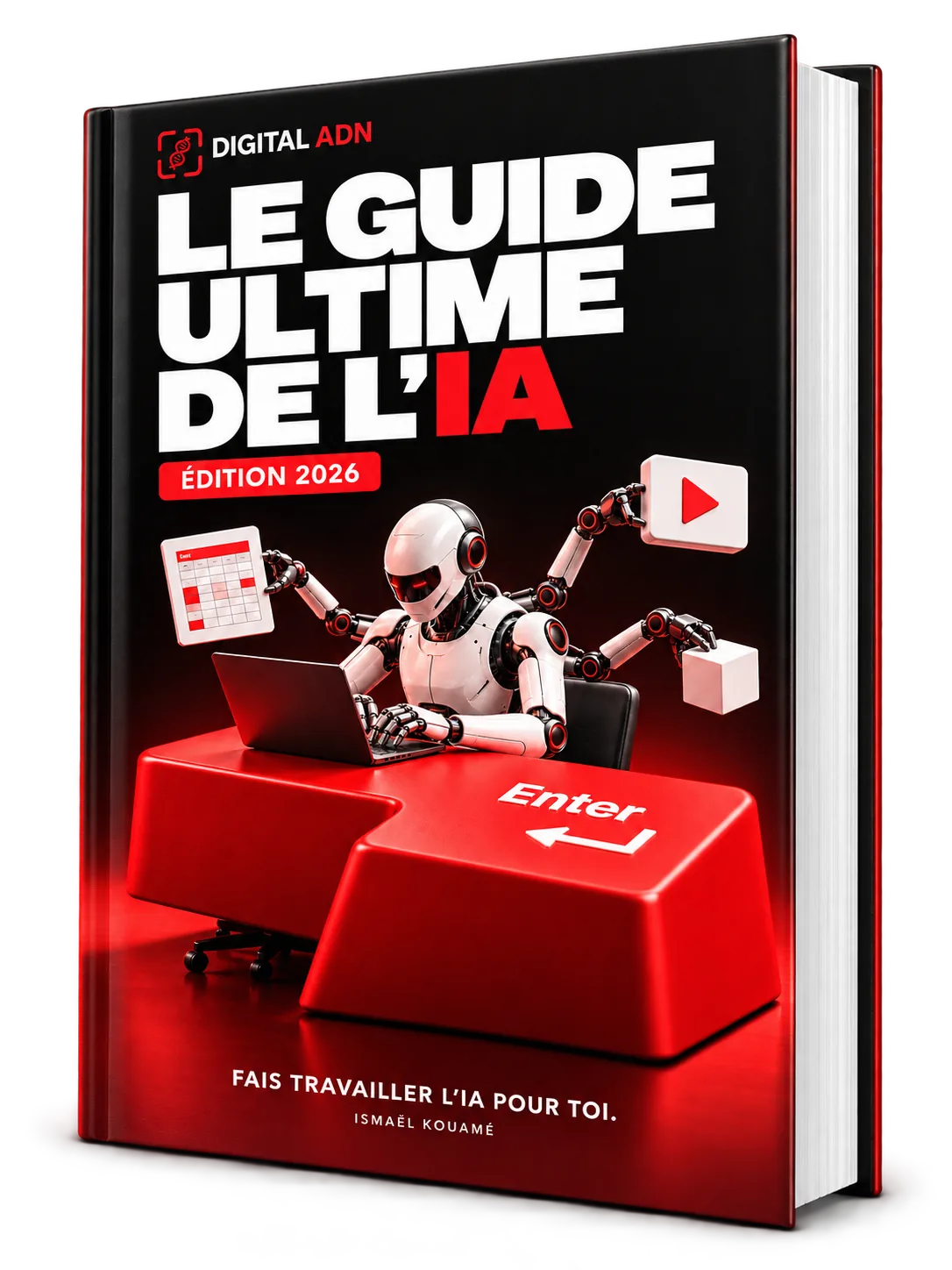 Livre 3D du Guide ultime de l’IA, édition 2026