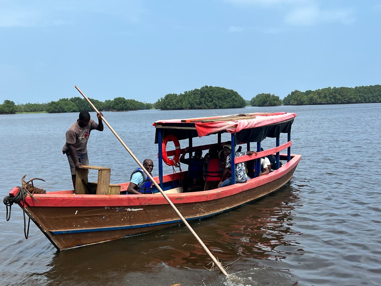 Excursion en bateau sur la lagune