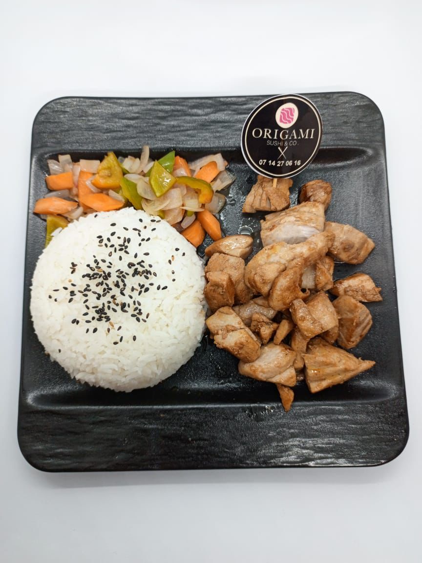 Tuna teppanyaki — Origami Sushi
